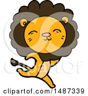 Poster, Art Print Of Cartoon Lion