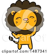 Poster, Art Print Of Cartoon Lion