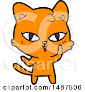 Poster, Art Print Of Cartoon Cat