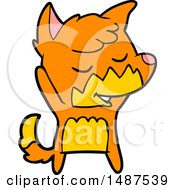 Friendly Cartoon Fox