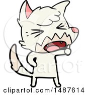 Poster, Art Print Of Angry Cartoon Fox