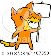 Laughing Fox Cartoon