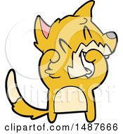 Laughing Fox Cartoon