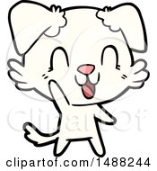 Laughing Cartoon Dog