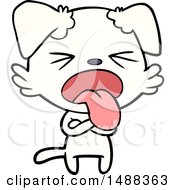 Poster, Art Print Of Cartoon Disgusted Dog