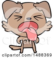 Poster, Art Print Of Cartoon Disgusted Dog