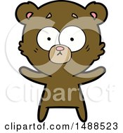 Surprised Bear Cartoon