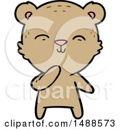 Happy Cartoon Bear