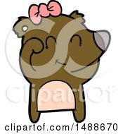 Female Bear Cartoon