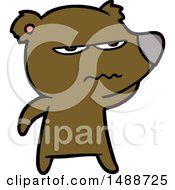 Angry Bear Cartoon