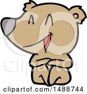 Laughing Bear Cartoon