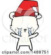 Crying Cartoon Polarbear