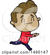 Clipart Running Cartoon Man