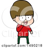 Clipart Happy Cartoon Boy
