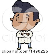 Clipart Happy Cartoon Man