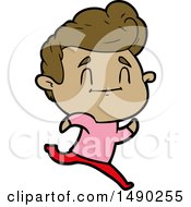 Clipart Running Cartoon Man