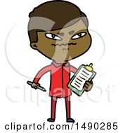 Clipart Cartoon Angry Man