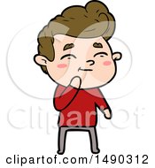 Clipart Happy Cartoon Man