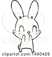 Clipart Cute Cartoon Rabbit