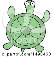 Poster, Art Print Of Cartoon Turtle