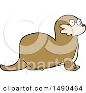 Animal Clipart Cartoon Otter