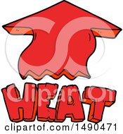 Poster, Art Print Of Cartoon Heat Symbol
