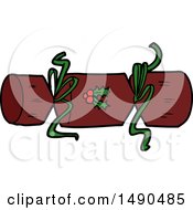 Clipart Xmas Cracker Cartoon by lineartestpilot