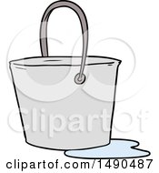 Poster, Art Print Of Cartoon Bucket Of Water