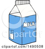 Poster, Art Print Of Cartoon Milk Carton