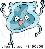 Clipart Cartoon Germ by lineartestpilot