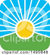 Poster, Art Print Of Sunset Icon