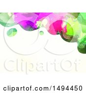 Poster, Art Print Of Watercolor Design On A White Background