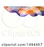 Clipart Of A Watercolor Design On A White Background Royalty Free Illustration