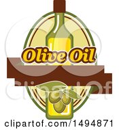 Poster, Art Print Of Olive Oil Design