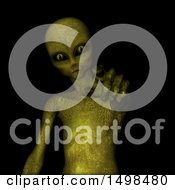 Poster, Art Print Of 3d Alien Pointing