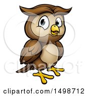 Poster, Art Print Of Cartoon Owl Mascot