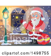 Poster, Art Print Of Christmas Santa Claus