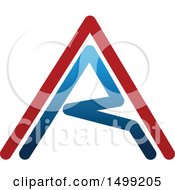 Poster, Art Print Of Abstract Letter A Logo