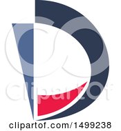 Poster, Art Print Of Abstract Letter D Logo