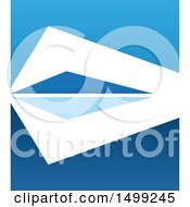 Clipart Of An Abstract Letter E Logo Royalty Free Vector Illustration