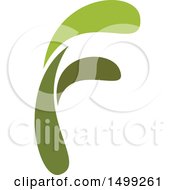 Poster, Art Print Of Abstract Letter F Logo