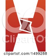 Poster, Art Print Of Abstract Letter H Logo