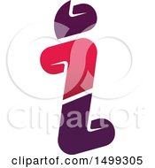 Poster, Art Print Of Abstract Letter I Logo