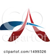 Abstract Letter A Logo