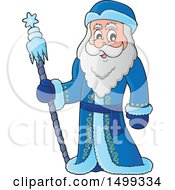 Poster, Art Print Of Father Frost Or Santa Claus