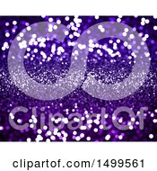 Poster, Art Print Of Purple Glitter Background