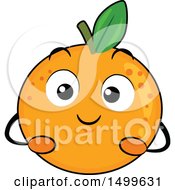 Poster, Art Print Of Navel Orange Character Mascot