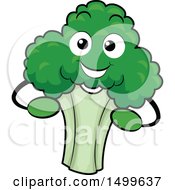 Poster, Art Print Of Happy Broccoli Character Mascot