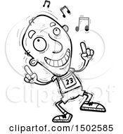 Poster, Art Print Of Senior Male Track And Field Athlete Doing A Happy Dance