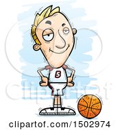 Poster, Art Print Of Confident White Male Basketball Player